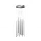 Candelabre, Lustre - Lustra LED design modern minimalist 45cm Louise 12 chrome