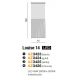 Candelabre, Lustre - Lustra LED design modern minimalist 45cm Louise 14 white