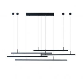 Pendule, Lustre suspendate - Lustra LED dimabila design modern Merlo black