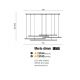 Pendule, Lustre suspendate - Lustra LED dimabila design modern Merlo black