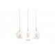 Pendule, Lustre suspendate - Lustra moderna AMBER MILANO 3 clar