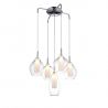 Lustra moderna AMBER MILANO 5 clar