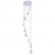Pendule, Lustre suspendate - Lustra moderna AMBER MILANO 9 clar