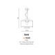 Pendule, Lustre suspendate - Lustra / Pendul design modern 40cm Sorel