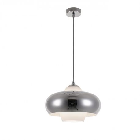 Pendule, Lustre suspendate - Lustra / Pendul design modern 32cm Valten crom