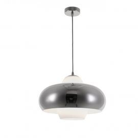 Pendule, Lustre suspendate - Lustra / Pendul design modern 43cm Valten crom