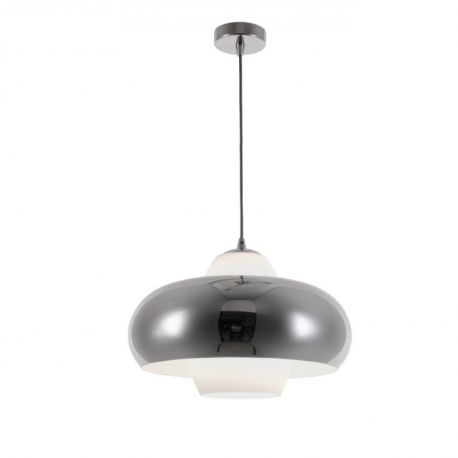 Pendule, Lustre suspendate - Lustra / Pendul design modern 43cm Valten crom