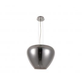 Pendule, Lustre suspendate - Lustra design modern 30cm Baloro M smoky