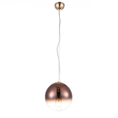 Pendule, Lustre suspendate - Pendul design modern Iris 20 cupru