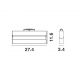 Spoturi, Proiectoare pe sina - Accesoriu, Modul de iluminat pentru sina magnetica Buxton, Loop sau Sign, Este