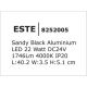 Spoturi, Proiectoare pe sina - Accesoriu, Modul de iluminat pentru sina magnetica Buxton, Loop sau Sign, Este