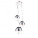 Lustra design modern 40cm Iris 3 crom