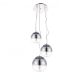Lustra design modern 40cm Iris 3 crom