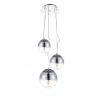 Lustra design modern 40cm Iris 3 crom