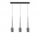 Pendule, Lustre suspendate - Lustra moderna Izza 3 fumurie