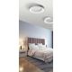 Lustre aplicate - Lustra LED dimabila cu telecomanda SOVANA TOP 80 gri