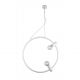 Lustra / Pendul design modern 60cm Orsola white