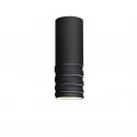 Spot aplicat tavan/plafon design modern Locus Top negru