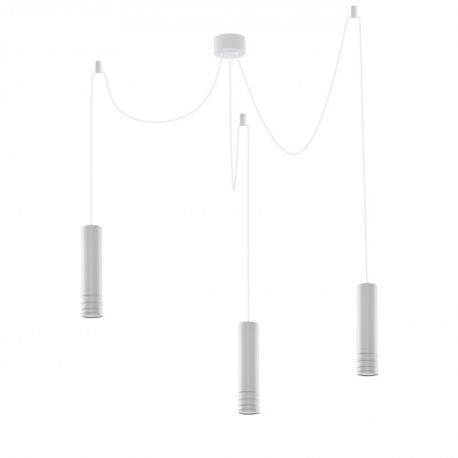Pendule, Lustre suspendate - Lustra cu pendule design modern Locus 3 alba