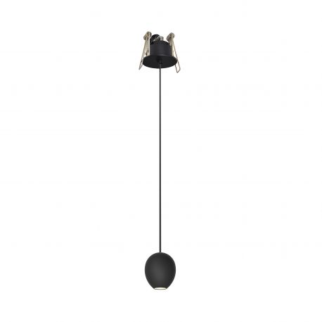 Spoturi tavan fals - Pendul LED incastrabil tavan/plafon cu spot modern Ovum