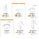 Pendule, Lustre suspendate - Accesoriu/ Cablu 3 metri cu pendul Ziko G9 antique