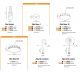 Pendule, Lustre suspendate - Lustra moderna cu 10 pendule de 6metri Ziko G9 negru