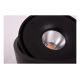 Plafoniere cu spoturi, Spoturi aplicate - Spot LED aplicat directionabil de tavan/plafon BOSTON TUBE negru