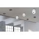Spoturi tavan fals - Spot LED incastrabil directionabil de tavan/plafon BOSTON 1 ROUND alb