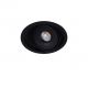 Spoturi tavan fals - Spot LED incastrabil directionabil de tavan/plafon BOSTON 1 ROUND negru