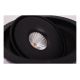 Spoturi tavan fals - Spot LED incastrabil directionabil de tavan/plafon BOSTON 1 ROUND negru