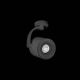 Plafoniere cu spoturi, Spoturi aplicate - Spot aplicat cu brat directionabil de tavan/plafon BROSS ARM negru