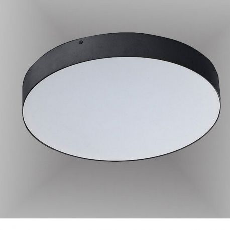 Plafoniere - Plafoniera LED design slim MONZA II R50 3000K neagra