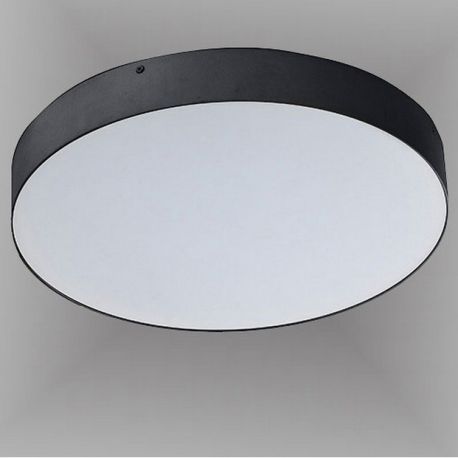 Plafoniere - Plafoniera LED design slim MONZA II R60 4000K neagra