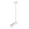 Spot directionabil, incastrabil tavan fals BRANDO alb, H-59cm