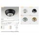 Spoturi tavan fals - Spot incastrabil directionabil de tavan/plafon NEMO alb