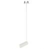 Spot directionabil, incastrabil tavan fals BRANDO alb, H-85cm