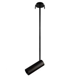 Spoturi tavan fals - Spot directionabil, incastrabil tavan fals BRANDO negru, H-59cm