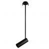 Spot directionabil, incastrabil tavan fals BRANDO negru, H-59cm