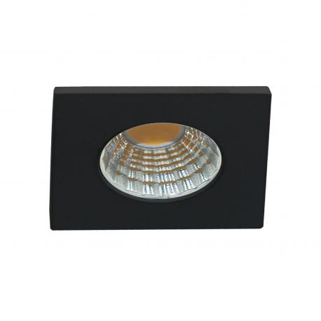 Spoturi tavan fals - Spot LED incastrabil de tavan/plafon FILL S negru 3000K