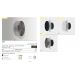 Spoturi tavan fals - Spot LED incastrabil ambiental trepte/scari TAZ alb