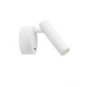 Aplica LED cu spot directionabil design minimalist CLIP alba