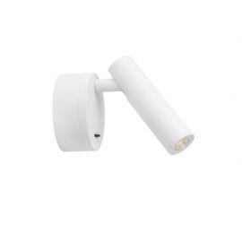 Aplice cu Spot - Aplica LED cu spot directionabil design minimalist CLIP alba