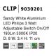 Aplice cu Spot - Aplica LED cu spot directionabil design minimalist CLIP alba