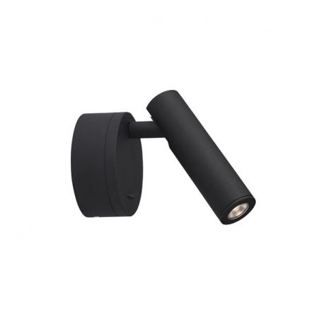 Aplice cu Spot - Aplica LED cu spot directionabil design minimalist CLIP neagra