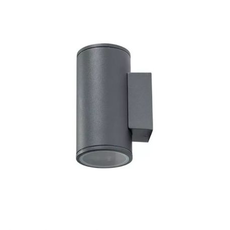 Aplice - Aplica moderna exterior cu iluminat ambiental IP54 JOE WALL 2 gri inchis