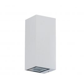 Aplice - Aplica moderna exterior cu iluminat ambiental IP54 JAKE WALL 2 ALBA