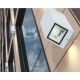 Aplice - Aplica moderna exterior cu iluminat ambiental IP54 JAKE WALL 2 ALBA