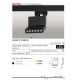 Spoturi, Proiectoare pe sina - Spot LED directionabil pe sina LEON 5 TRACK alb