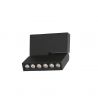 Spot LED aplicat directionabil de tavan/plafon LEON 5 negru