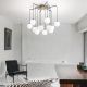 Candelabre, Lustre - Lustra moderna cu 12 brate design decorativ Rhapsody SP12